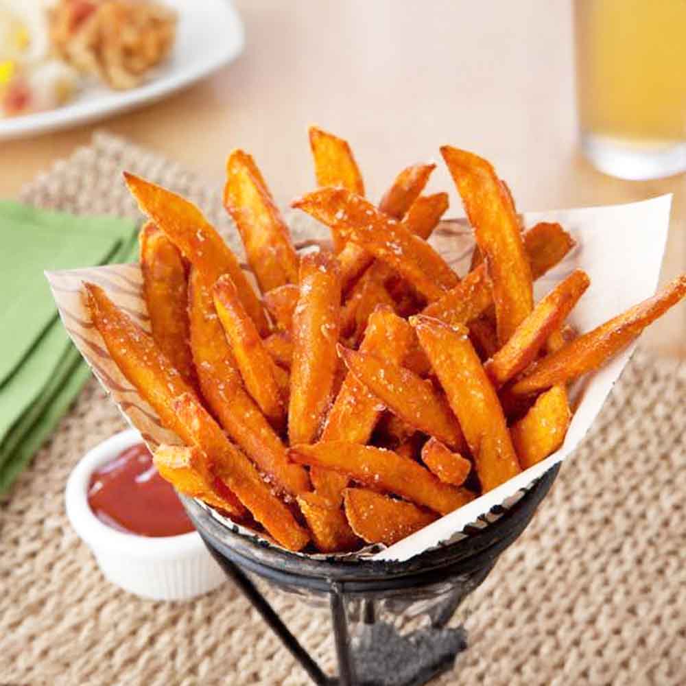 Patate dolci fritte ( 300g )