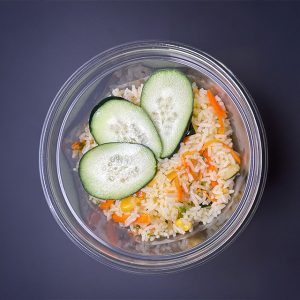 Riso saltato con verdure miste